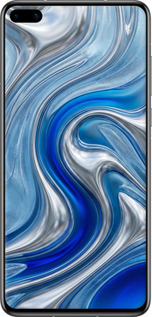 Силіконовий чехол Liquid Chrome для Huawei P40 - 6781u-1840 изображение 