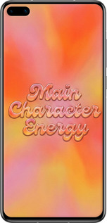 Силіконовий чехол Aura Gradient Main Character Energy Aesthetic Y2K для Huawei P40 - 6783u-1840 изображение 