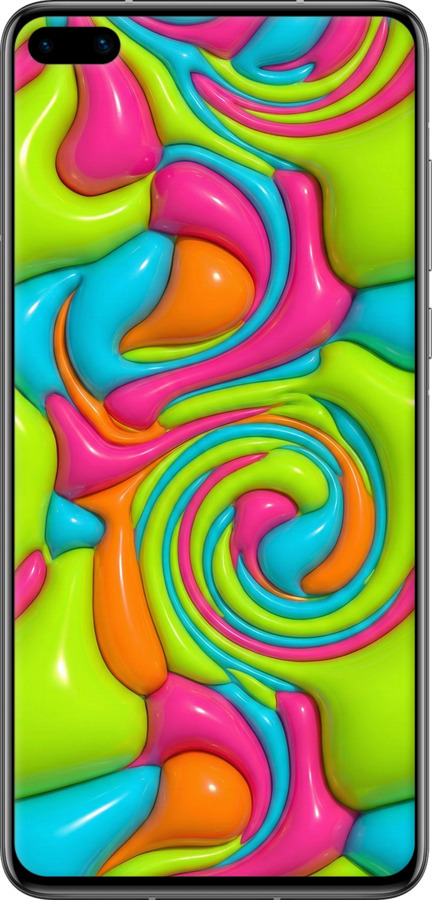 Силіконовий чехол Y2K Jelly Dream для Huawei P40 - 6780u-1840 изображение 