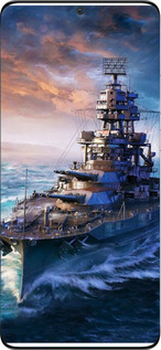 Силиконовый чехол Военный корабль, world of tanks, wargaming для Huawei P50 - 6461u-2292 изображение 