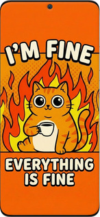 Силиконовый chehol(1620) - TRANSLATE NOT EXISTS 'Funny Cat' dlya(1621) - TRANSLATE NOT EXISTS Huawei P50 - 6786u-2292 изображение 1