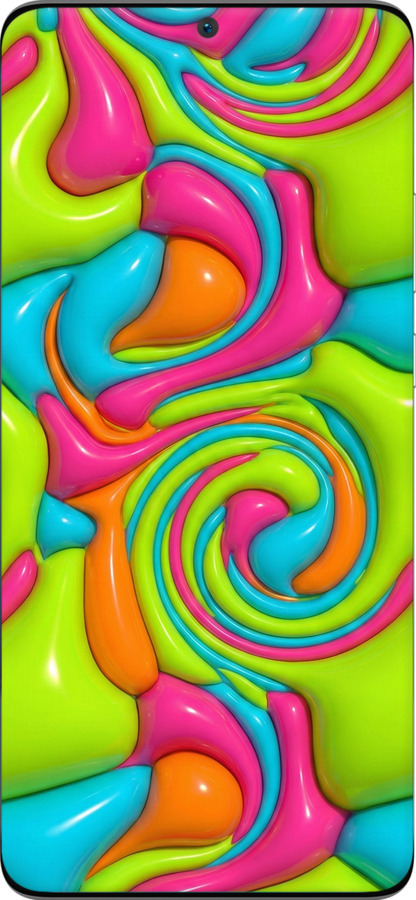 Силиконовый чехол Y2K Jelly Dream для Huawei P50 - 6780u-2292 изображение 