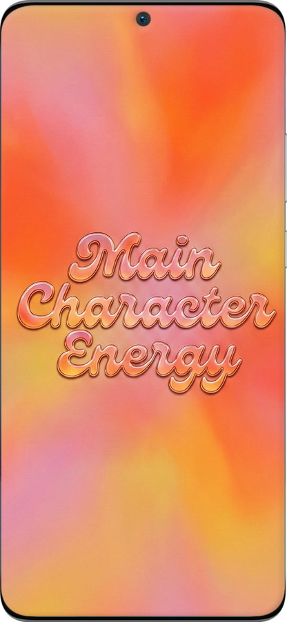 Силиконовый чехол Aura Gradient Main Character Energy Aesthetic Y2K для Huawei P50 - 6783u-2292 изображение 