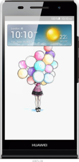 3D пластиковый глянцевый чехол Шарики для Huawei Ascend P6 - 4387c-39 изображение 