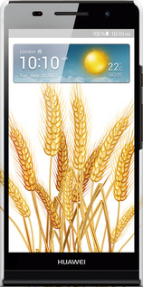 3D пластиковый глянцевый чехол Колоски пшеници для Huawei Ascend P6 - 5866c-39 изображение 