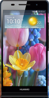 3D пластиковый глянцевый чехол Весенние цветы для Huawei Ascend P6 - 6058c-39 изображение 