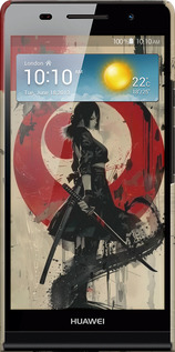 3D пластиковий глянцевий чехол Бойове мистецтво для Huawei Ascend P6 - 6126c-39 изображение 