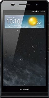 3D пластиковий глянцевий чехол Нічне небо для Huawei Ascend P6 - 6451c-39 изображение 