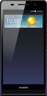 3D пластиковий глянцевий чехол Градієнт у темно-синьому стилі для Huawei Ascend P6 - 6542c-39 изображение 