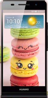 3D пластиковий глянцевий чехол Печиво для Huawei Ascend P6 - 6693c-39 изображение 