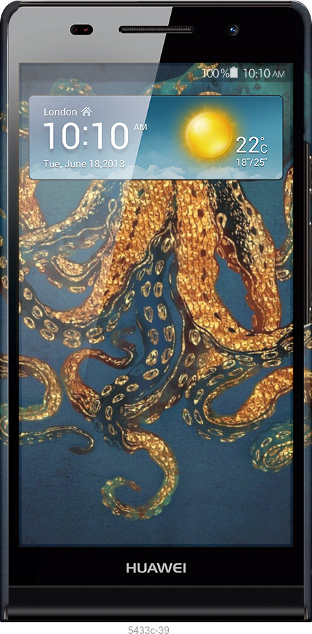 3D пластиковий глянцевий чехол № 5433 для Huawei Ascend P6 - 5433c-39 изображение 