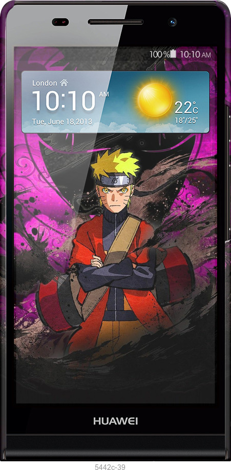 3D пластиковий глянцевий чехол № 5442 для Huawei Ascend P6 - 5442c-39 изображение 