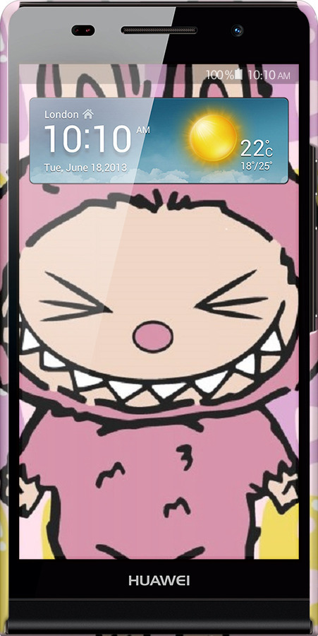 3D пластиковий глянцевий чехол № 6737 для Huawei Ascend P6 - 6737c-39 изображение 