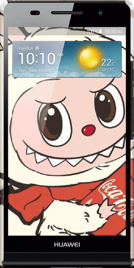 3D пластиковий глянцевий чехол № 6738 для Huawei Ascend P6 - 6738c-39 изображение 