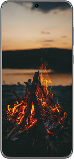 Силіконовий чехол Вогонь для Huawei P60 - 6021u-3024 изображение 