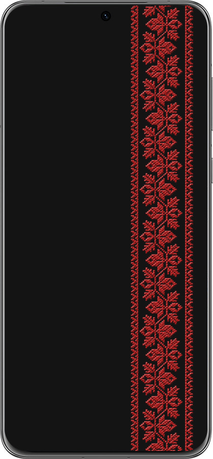 Силіконовий чехол Вишиванка 53 для Huawei P60 - 2041u-3024 изображение 