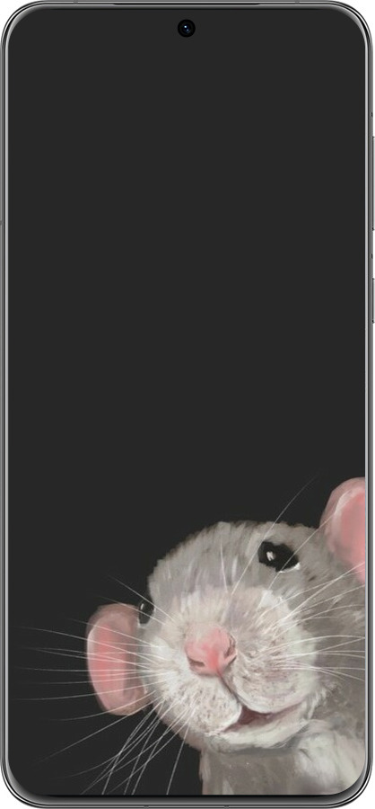 Силіконовий чехол The Peeking Rat для Huawei P60 - 6442u-3024 изображение 