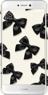 3D пластиковый матовый чехол Dark Coquette для Huawei P8 Lite (2017) - 6765m-777 изображение 