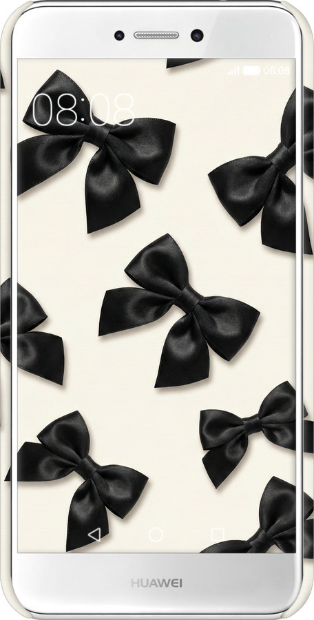 3D пластиковый матовый чехол Dark Coquette для Huawei P8 Lite (2017) - 6765m-777 изображение 