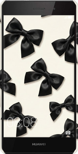 3D пластиковий матовий чехол Dark Coquette для Huawei Ascend P8 Lite - 6765m-126 изображение 