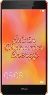 3D пластиковый матовый чехол Aura Gradient Main Character Energy Aesthetic Y2K для Huawei Ascend P8 Lite - 6783m-126 изображение 