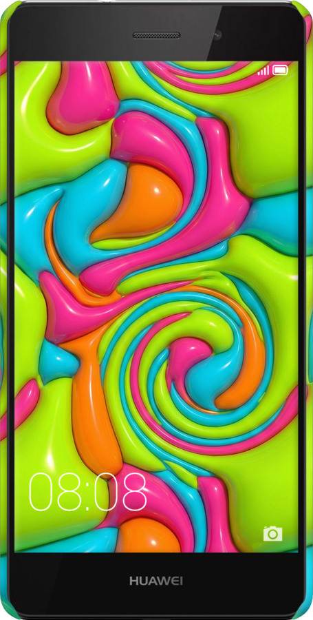 3D пластиковый матовый чехол Y2K Jelly Dream для Huawei Ascend P8 Lite - 6780m-126 изображение 