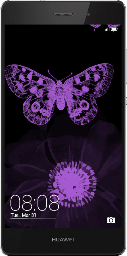 Силиконовый чехол Нежность для Huawei Ascend P8 Lite - 5906u-126 изображение 