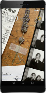 Силиконовый чехол Aesthetic Scrapbook Collage для Huawei Ascend P8 - 6773u-123 изображение 