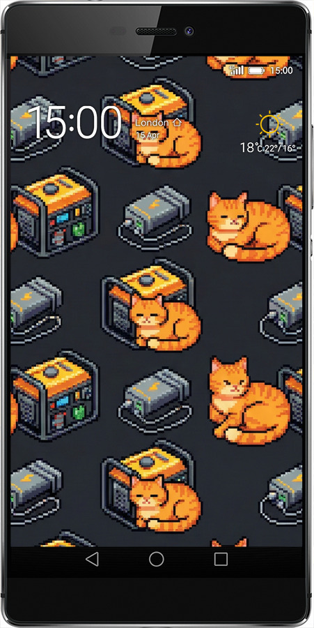 Силиконовый чехол Autonomous Zone для Huawei Ascend P8 - 6771u-123 изображение 