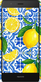 3D пластиковый глянцевый чехол Grocery Girl Italian Summer для Huawei P9 Lite - 6766c-298 изображение 