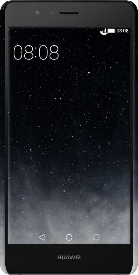 3D пластиковый матовый чехол Сині хмари, Синій місяць для Huawei P9 Lite - 6396m-298 изображение 