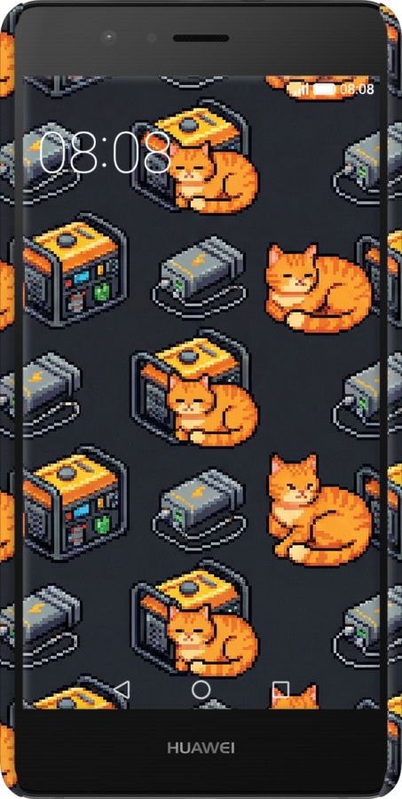 3D пластиковый глянцевый чехол Autonomous Zone для Huawei P9 Lite - 6771c-298 изображение 