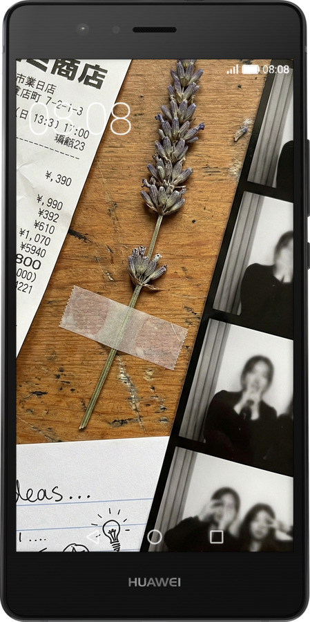 2D пластиковий чехол Aesthetic Scrapbook Collage для Huawei P9 Lite - 6773t-298 изображение 