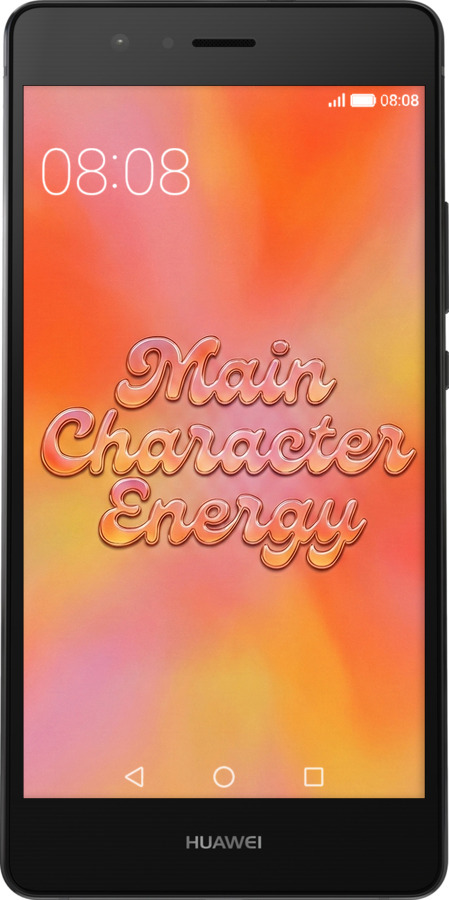 2D пластиковый чехол Aura Gradient Main Character Energy Aesthetic Y2K для Huawei P9 Lite - 6783t-298 изображение 