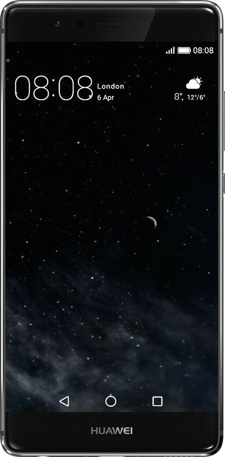 Силиконовый чехол Ночное небо для Huawei P9 Plus - 6451u-300 изображение 