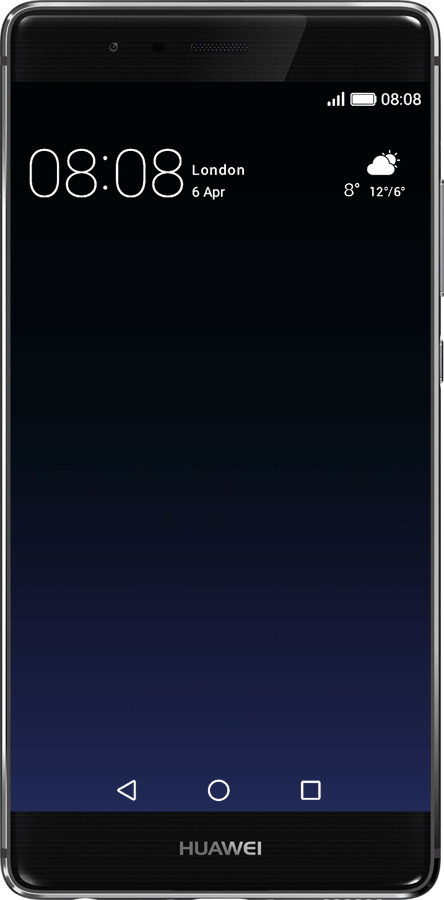 Силіконовий чехол Градієнт у темно-синьому стилі для Huawei P9 Plus - 6542u-300 изображение 