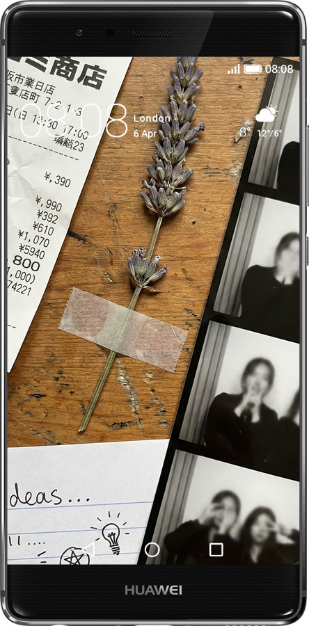 Силиконовый чехол Aesthetic Scrapbook Collage для Huawei P9 Plus - 6773u-300 изображение 