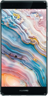Силиконовый чехол Мрамор красивый для Huawei P9 - 6376u-347 изображение 