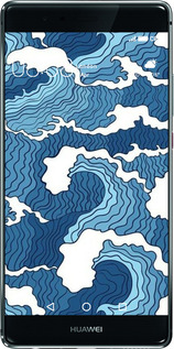 Силиконовый чехол Абстрактный рисунок морских волн для Huawei P9 - 6538u-347 изображение 