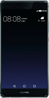 Силиконовый чехол Градиент в тёмно - синем стиле для Huawei P9 - 6542u-347 изображение 