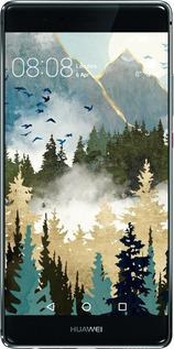 Силиконовый чехол С изображением лесного пейзажа для Huawei P9 - 6548u-347 изображение 