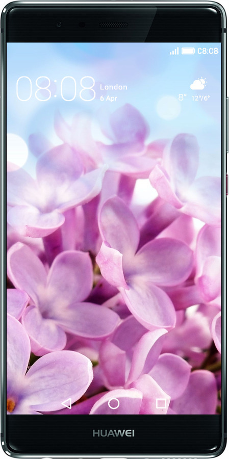 Силиконовый чехол Сирень для Huawei P9 - 527u-347 изображение 