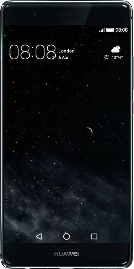 Силиконовый чехол Ночное небо для Huawei P9 - 6451u-347 изображение 