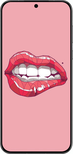 Силіконовий чехол Sexy lips для Huawei Pura 70 PRO - 4174u-3700 изображение 