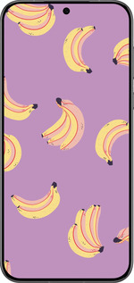 Силіконовий чехол Банани для Huawei Pura 70 PRO - 4312u-3700 изображение 