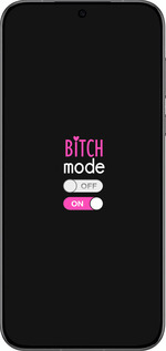 Силиконовый чехол Bitch mode для Huawei Pura 70 PRO - 4548u-3700 изображение 