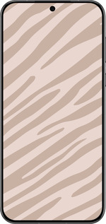 Силиконовый чехол Зебра беж для Huawei Pura 70 PRO - 4875u-3700 изображение 