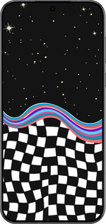 Силиконовый чехол Абстрактный космос для Huawei Pura 70 PRO - 5512u-3700 изображение 
