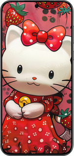 Силиконовый чехол hello kitty1 для Huawei Pura 70 PRO - 6036u-3700 изображение 