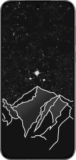 Силиконовый чехол Минималистический горный пейзаж для Huawei Pura 70 PRO - 6438u-3700 изображение 